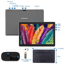 Lade das Bild in den Galerie-Viewer, HOPESUNIN 9,7-Zoll-Android-Tablet mit ultraschnellem Android 9.0, 4 GB RAM, 64 GB ROM - Google GSM-Zertifiziert, ultradünn 8000 mAh / 5 MP 8 MP/Type- C (grau)
