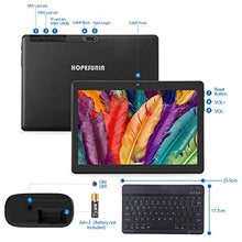 Lade das Bild in den Galerie-Viewer, 10-Zoll-Android-Tablet mit ultraschnellem Android 9.0, 4 GB RAM, 64 GB ROM - Google GSM-Zertifiziert, ultradünn 8000 mAh / 5 MP 8 MP/Type- C(schwarz)