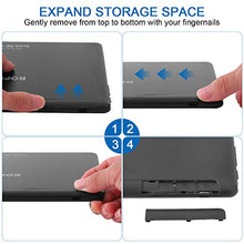 Lade das Bild in den Galerie-Viewer, 10-Zoll-Android-Tablet mit ultraschnellem Android 9.0, 4 GB RAM, 64 GB ROM - Google GSM-Zertifiziert, ultradünn 8000 mAh / 5 MP 8 MP/Type- C(schwarz)