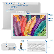 Lade das Bild in den Galerie-Viewer, 10-Zoll-Android-Tablet mit ultraschnellem Android 9.0, 4 GB RAM, 64 GB ROM - Google GSM-Zertifiziert, ultradünn 8000 mAh / 5 MP 8 MP/Type- C( Weiß)