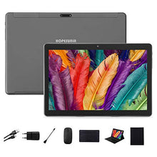 Lade das Bild in den Galerie-Viewer, HOPESUNIN Android-Tablet 9,7 Zoll (24,6 cm), ultraschnelles Android 9.0, 4 GB RAM, 64 GB ROM, Google-GSM-Zertifizierung, ultradünn, 8000 mAh/5 MP/8 MP/Type-C (grau)
